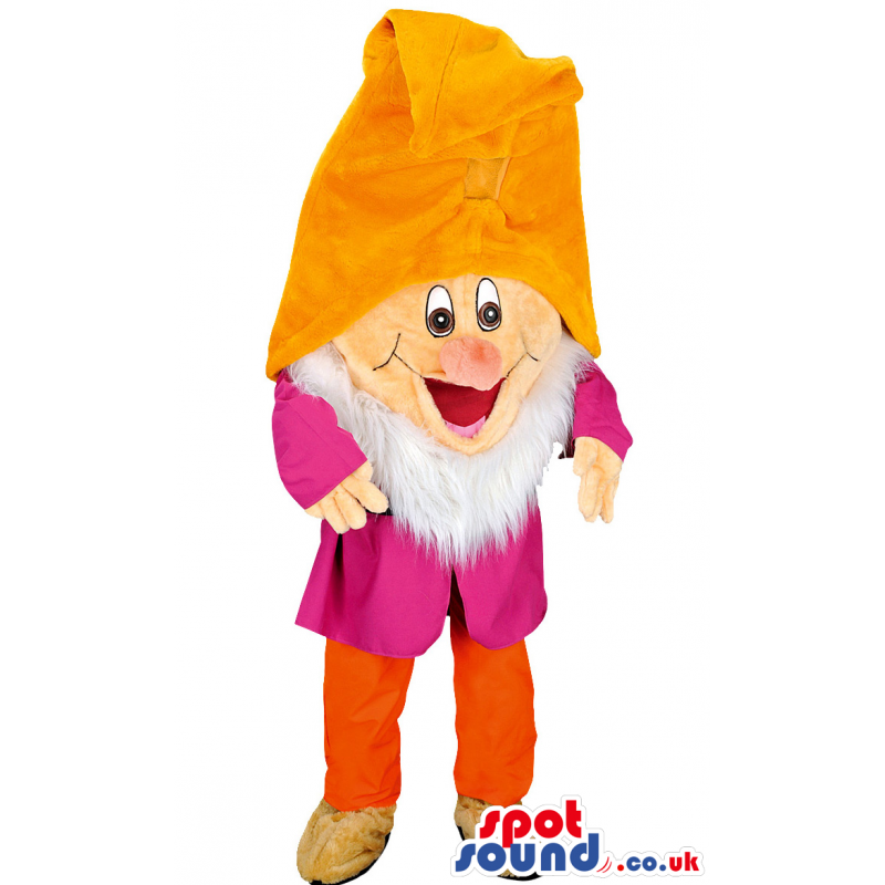 Sneezy, Snow White And The Seven Dwarfs Character Mascot -