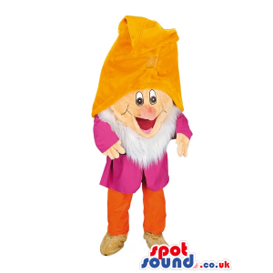 Sneezy, Snow White And The Seven Dwarfs Character Mascot -