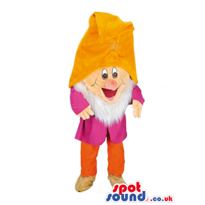 Sneezy, Snow White And The Seven Dwarfs Character Mascot -