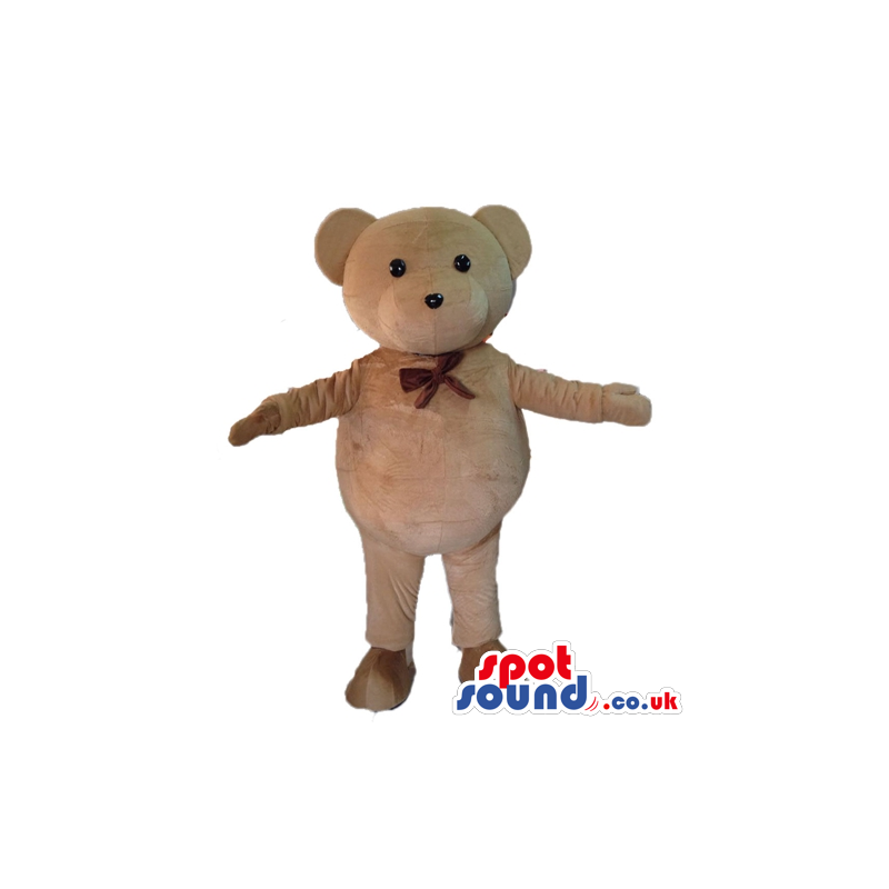 Brown teddy bear with a brown lace round the neck - Custom