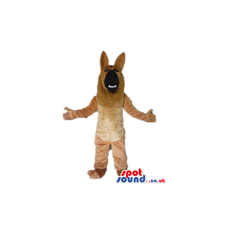 German shepperd - your mascot in a box! - Custom Mascots