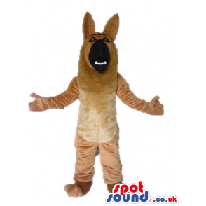 German shepperd - your mascot in a box! - Custom Mascots