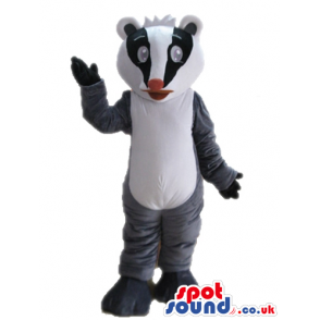 Black, white and grey koala - Custom Mascots