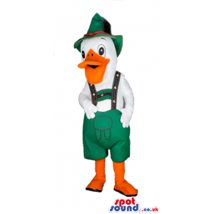 A Boy Duck In Typical Tirol Male Gadgets And Garments - Custom