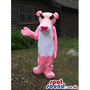 Pink Panther Animal Cartoon And Tv Character Mascot - Custom