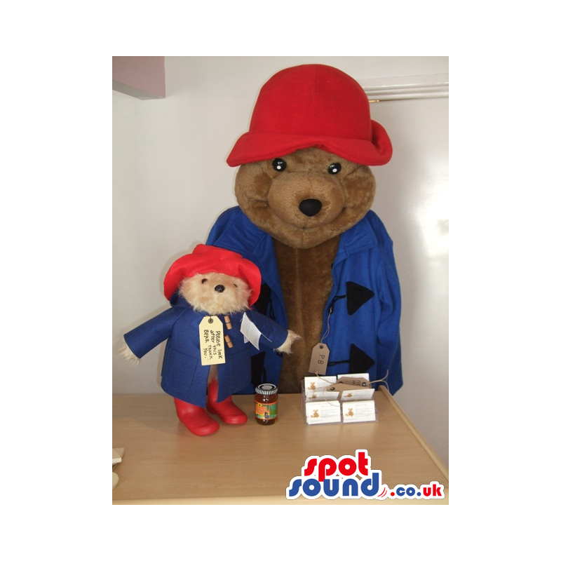Buy Mascots Costumes in UK Paddington Bear Iconic Tale Character With