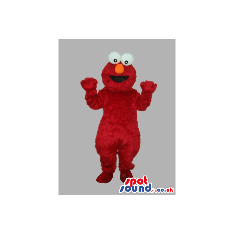 Buy Mascots Costumes in UK - Sesame Street Elmo Tv Cartoon Character Red  Mascot Sizes L (175-180CM)