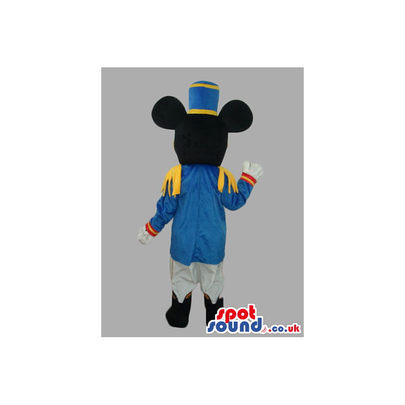 Mickey Mouse Disney Character Mascot Wearing Prince Clothes -