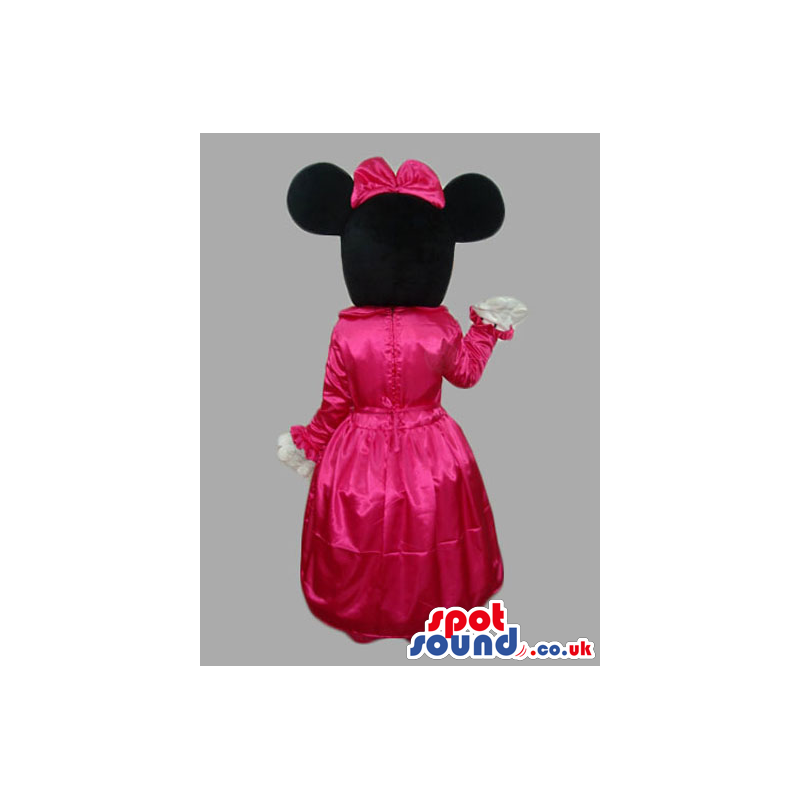 Minnie Mouse Disney Character Mascot Wearing Princess Clothes -