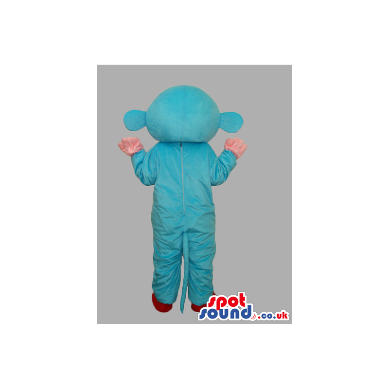 Blue Monkey Animal Mascot From Dora The Explorer Cartoon Series