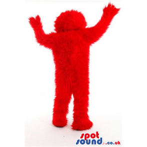 Elmo Sesame Street Character Red Funny Hairy Mascot - Custom