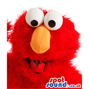 Elmo Sesame Street Character Red Funny Hairy Mascot - Custom