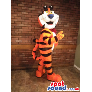 Iconic Famous Tiger Mascot From Kellogg'S Cereals Brand -