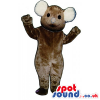 Customizable Plain Brown Koala Animal Mascot With Big Ears