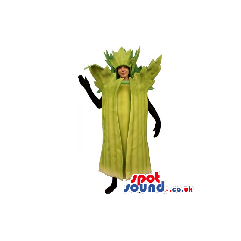 Original Customizable Lettuce Or Leak Mascot Or Adult Costume -