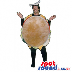 Original Customizable Burger Mascot Or Adult Costume - Custom