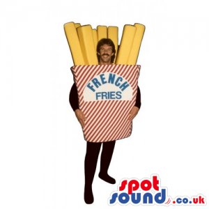 Customizable French Fries Pack Mascot Or Adult Costume - Custom