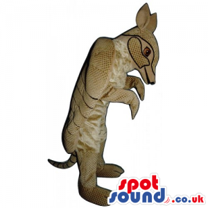 Customizable And Plain Armadillo Exotic Animal Mascot - Custom