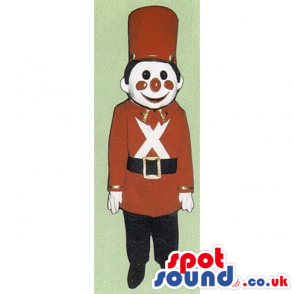 Children'S Toy Soldier Mascot Wearing Special Garments - Custom