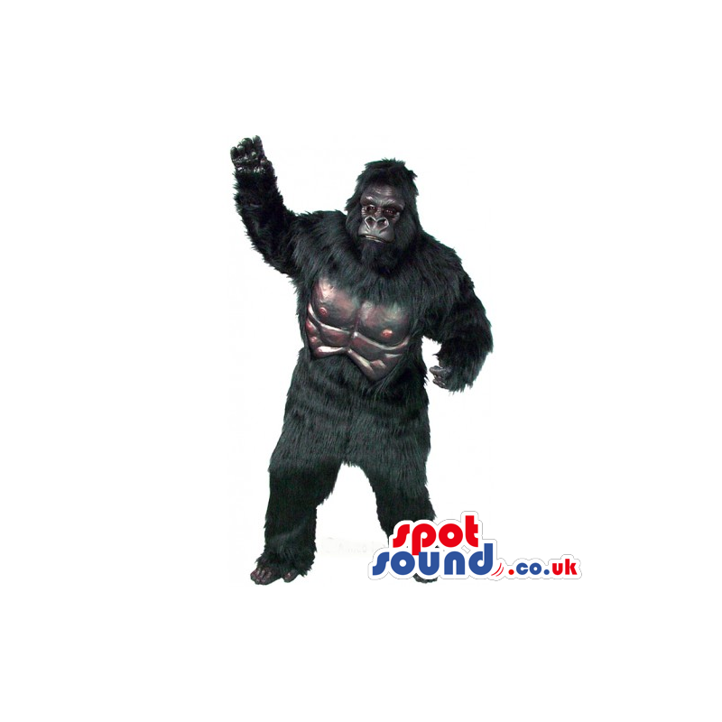 Strong Black Gorilla King-Kong Character Animal Mascot - Custom