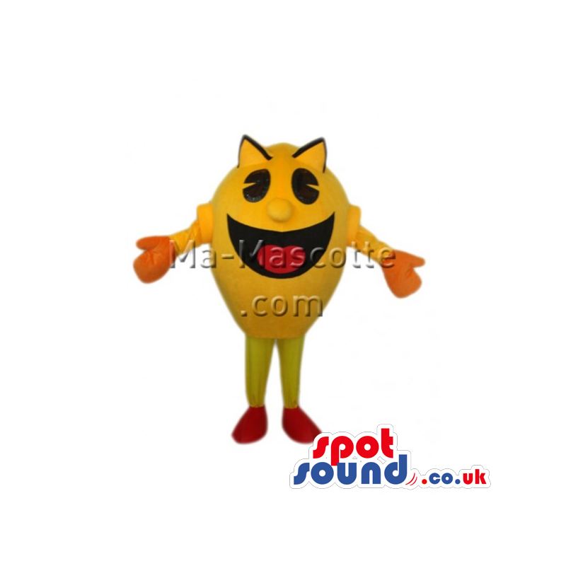 Pac-Man Iconic Famous And Legendary Video Game Mascot - Custom