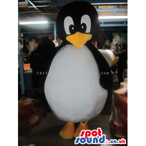Big Penguin Animal Plush Mascot With Huge Round Body - Custom