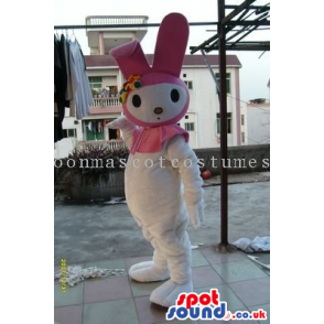 Cute White Rabbit Plush Mascot My Melody Sanrio Character -