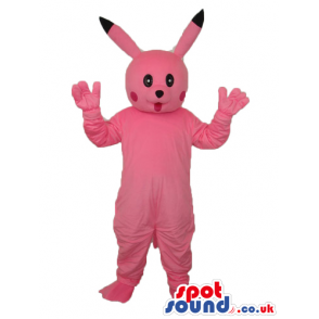 Pikachu Pokemon Popular Pink Tv Character Mascot - Custom