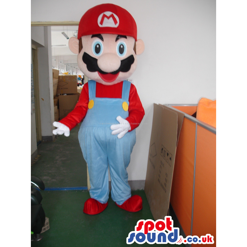 Super Mario Bros. Popular Video Game Character Mascot - Custom