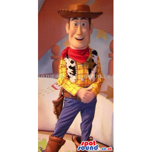 Cowboy Woody Character From Toy Story Popular Movie - Custom