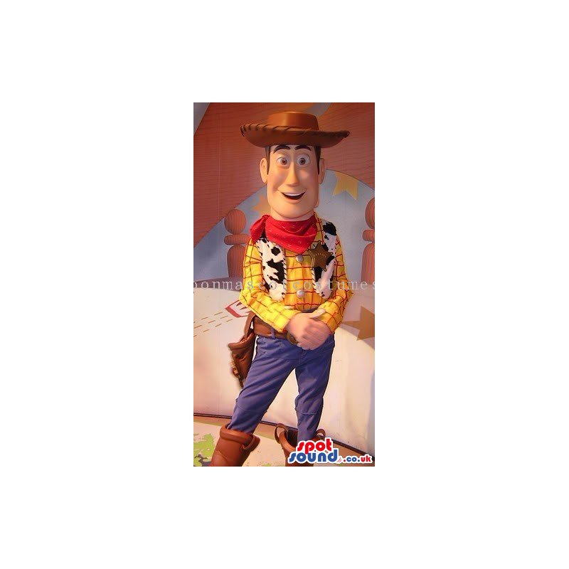 Cowboy Woody Character From Toy Story Popular Movie - Custom