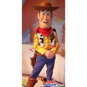 Cowboy Woody Character From Toy Story Popular Movie - Custom