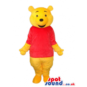 Winnie It Pooh Tv Cartoon Character Bear Plush Mascot - Custom