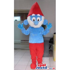 It Smurfs Daddy Smurf Character Tv Cartoon Mascot - Custom