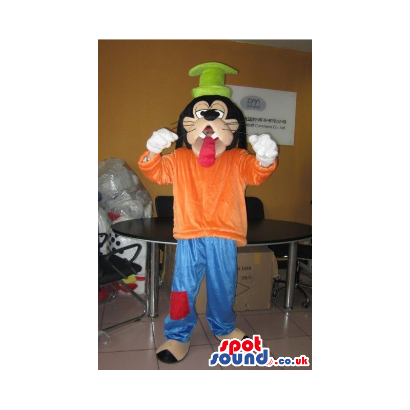 Popular Goofy It Dog Animal Cartoon Disney Character Mascot -