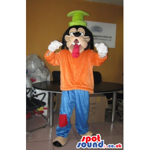 Popular Goofy It Dog Animal Cartoon Disney Character Mascot -