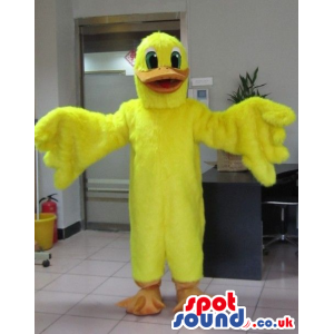 Customizable Yellow Duck Animal Plush Character Mascot - Custom