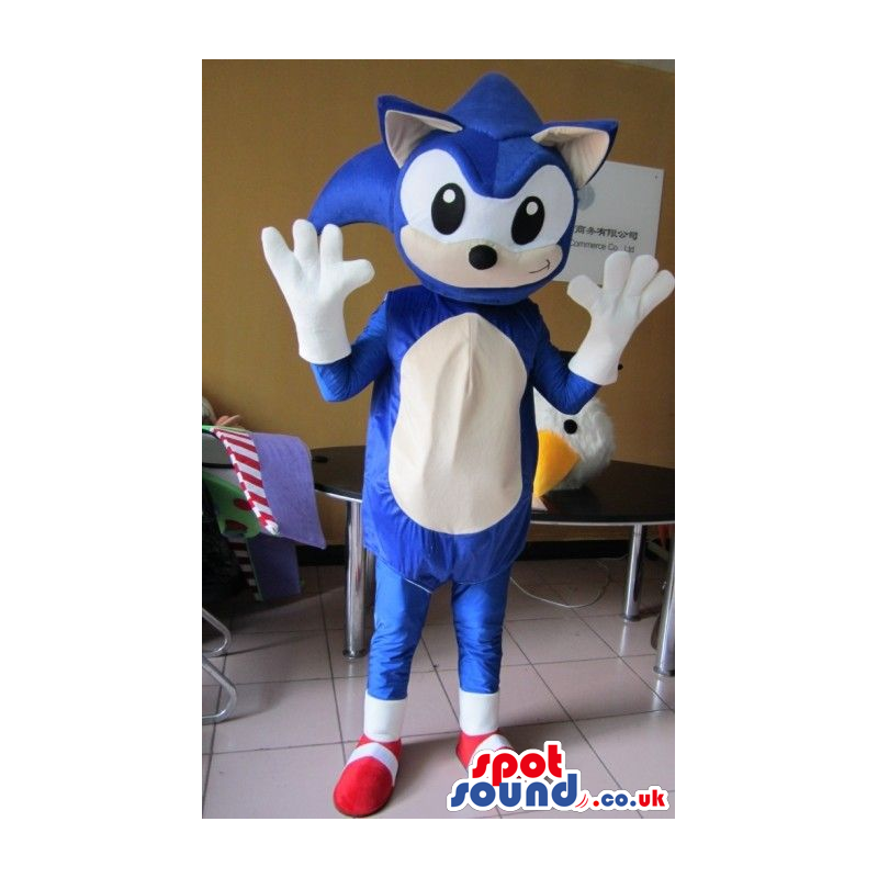 Buy Mascots Costumes in UK - Popular Video Game Character Sonic The Hedgehog Mascot Sizes L (175-180CM) Buy Mascots Costumes in UK - Popular Video Game Character Sonic The Hedgehog Mascot Sizes L (175-180CM)