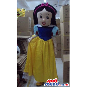 Snow White Girl Beautiful Children Story Disney Character