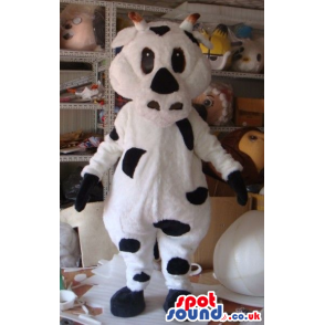 Customizable Cute Cow Animal Plush Character Mascot - Custom