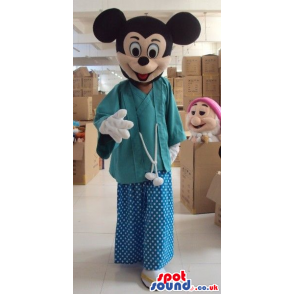 Mickey Mouse Disney Cartoon Character Wearing Doctor Clothes -