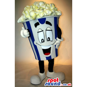 Funny Popcorn Box Food Snack Movie Character Mascot - Custom
