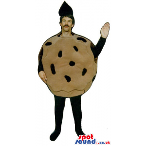 Chocolate Chip Cookie Snack Food Mascot Or Disguise - Custom