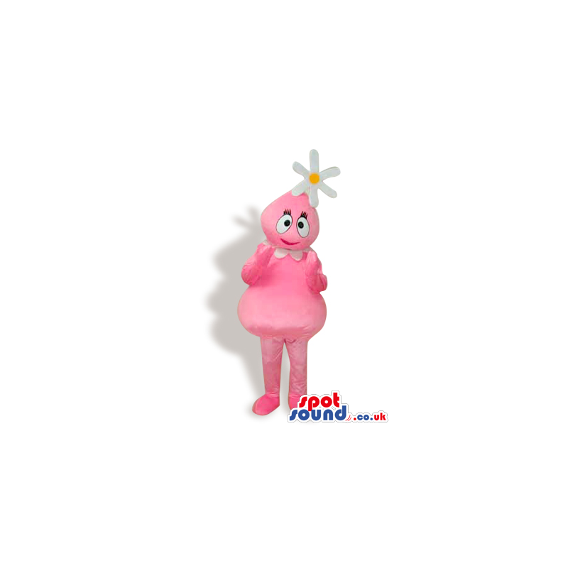 Foofa Pink Girl Yo Gabba Gabba Cartoon Character Mascot -