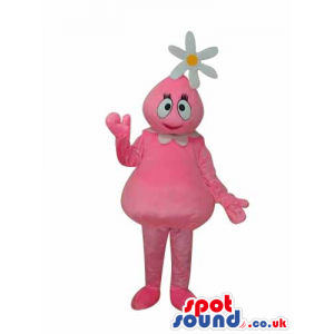 Foofa Pink Girl Yo Gabba Gabba Cartoon Character Mascot -