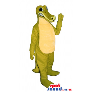 Green And Yellow Crocodile Jungle Animal Plush Mascot - Custom