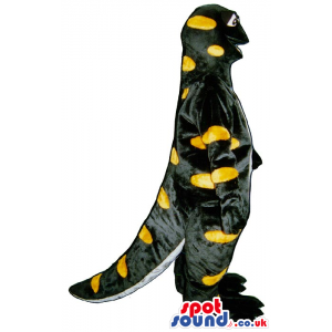 Cute Salamander Reptile Plush Mascot With Yellow Dots - Custom