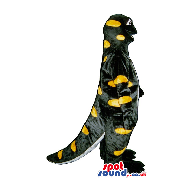 Cute Salamander Reptile Plush Mascot With Yellow Dots - Custom