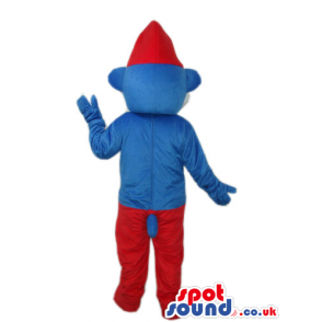 Daddy Smurf Smurfs Tv Cartoon Series Character Mascot - Custom