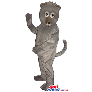 Customizable Cute Exotic Grey Monkey Animal Plush Mascot -